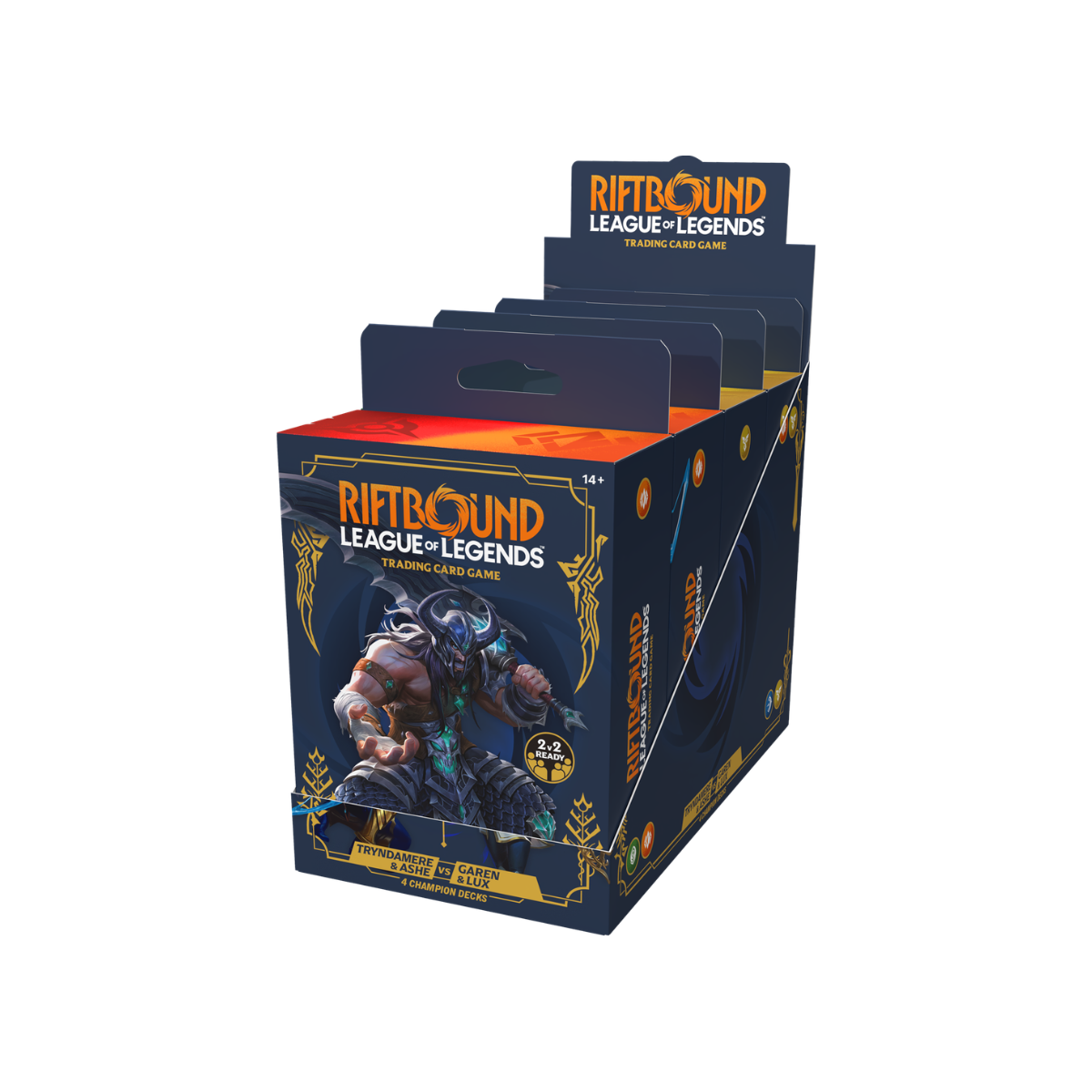 RIFTBOUND LEAGUE OF LEGENDS TCG LEGACY CHAMPION DECK DISPLAY