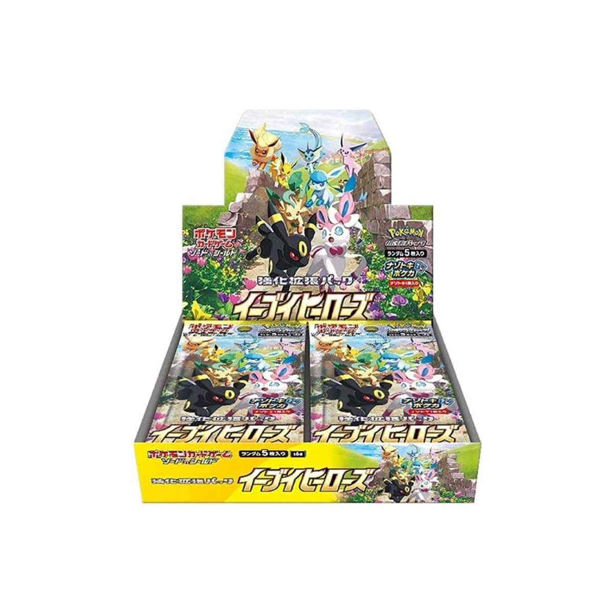 Pokemon Card Game Sword & Shield - Strengthening Expansion Pack Eevee Heroes Box