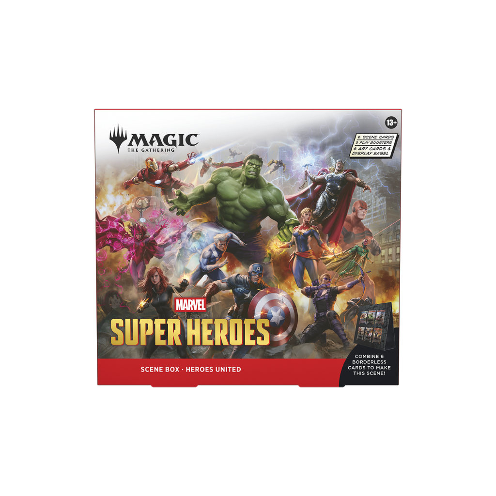 MTG MARVEL SUPER HEROES SCENE BOX
