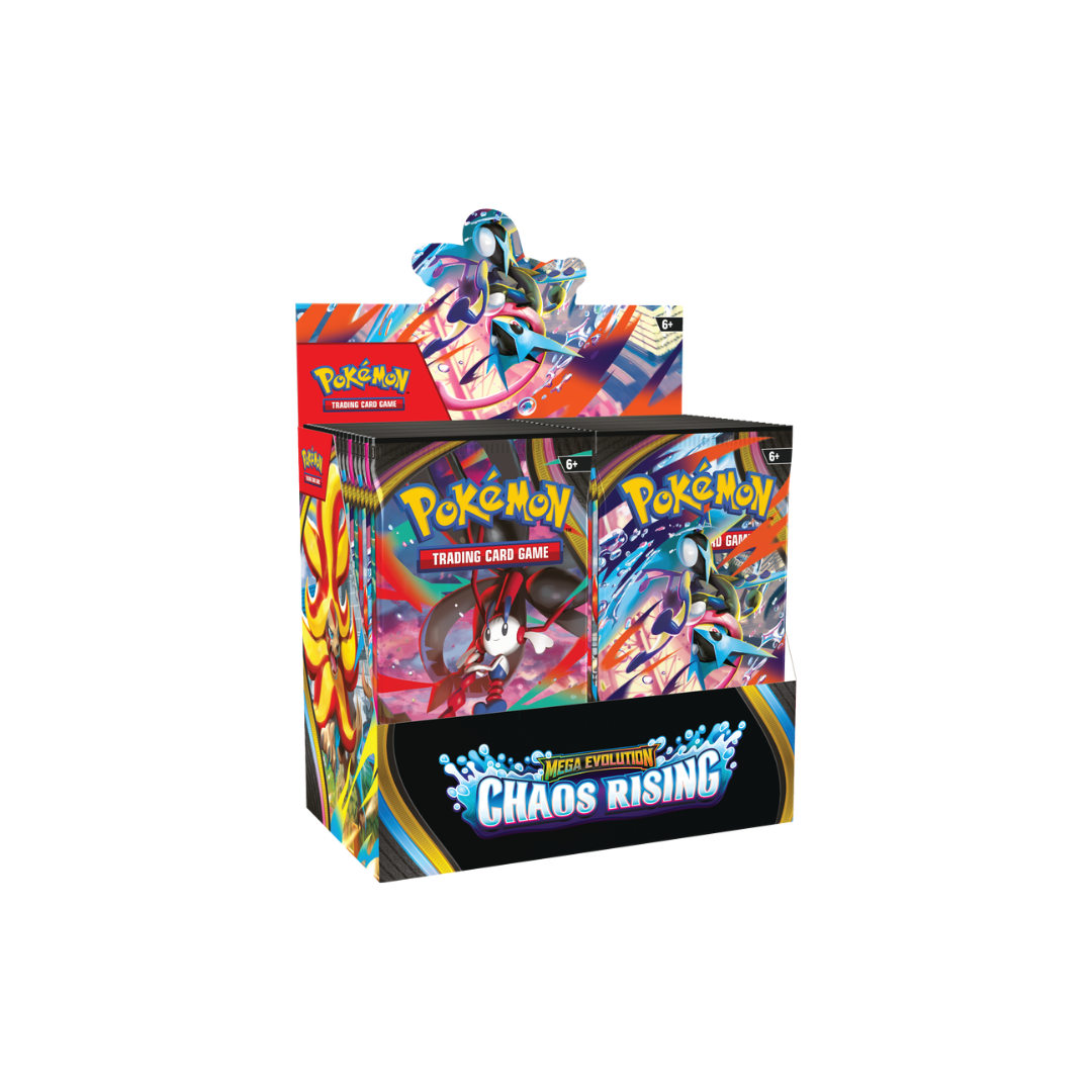 pokemon 2021 booster box ME04 CHAOS RISING – Titan Toyz Choose One:One Night Ultimate Alien (wolfpack) Lightning Overdrive Featuring the captivating Gym Pokemon Card 