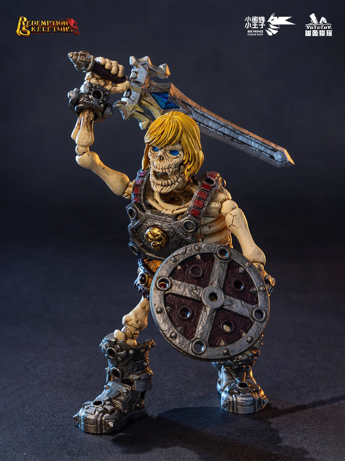 YOTO Toys The Skeleton Legion: Fierce Battle Against the Hero The Skeleton Berserker