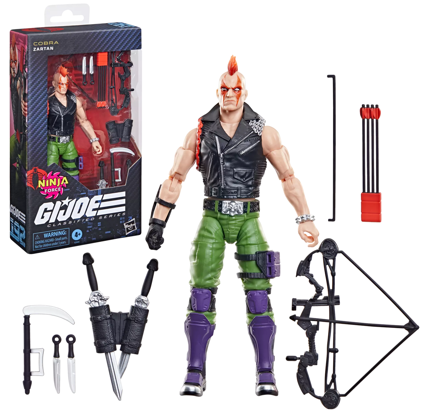 G.I. Joe Classified Series Ninja Force Zartan Action Figure **Target Exclusive**