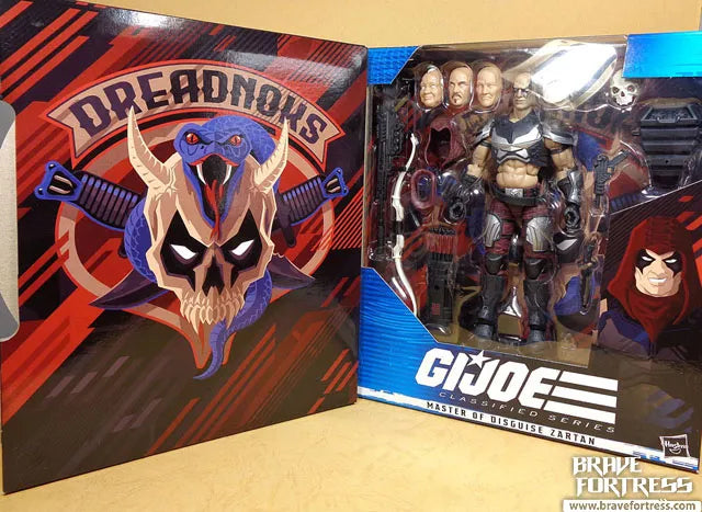 G.I. Joe 6" Classified Series Zartan (Master of Disguise) / Exclusive** Factory SEALED