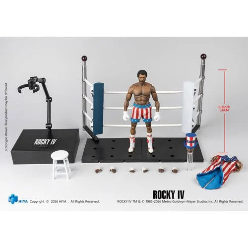 Rocky IV Apollo Creed Exquisite Super Series 1:12 Scale Action Figure