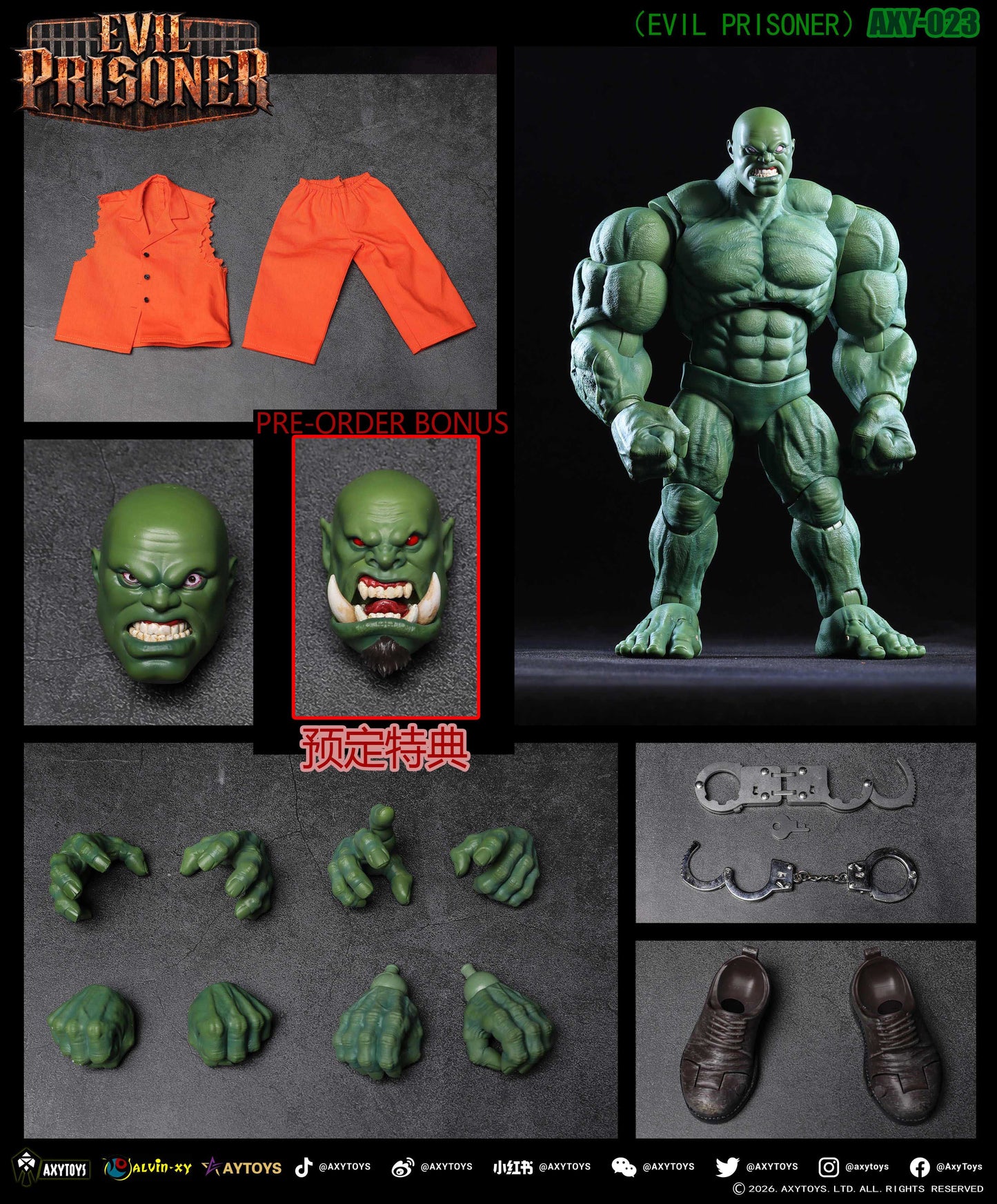 Evil prisoner AXY-023