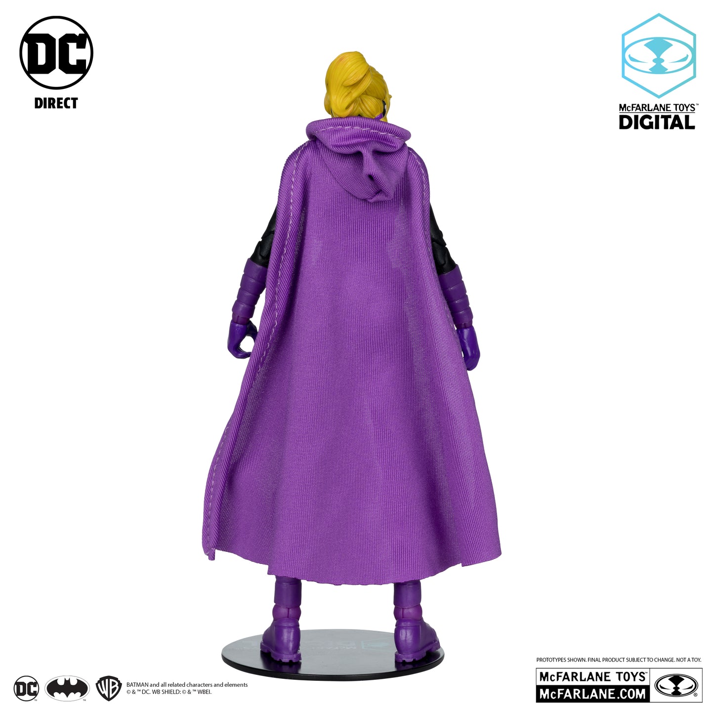 DC Direct Wave 5 Batgirl Stephanie Brown 7-Inch Scale Action Figure with McFarlane Toys Digital Collectible