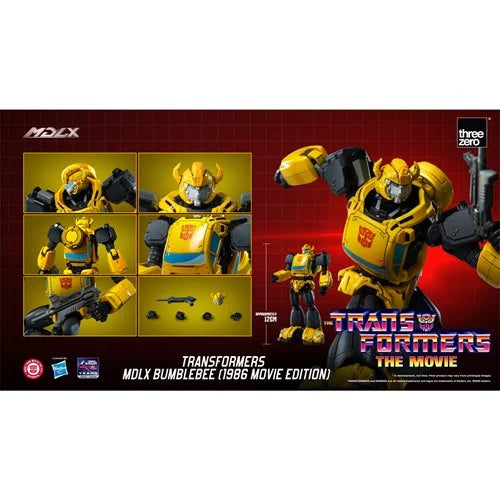 Transformers Bumblebee 1986 Movie Edition MDLX Action Figure