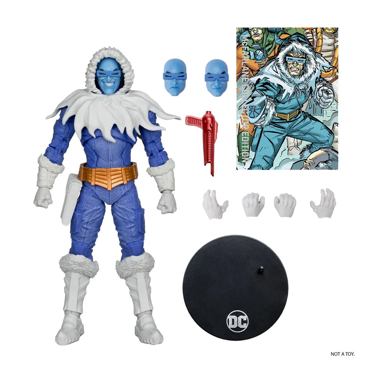 DC Multiverse Collector 7 Inch Action Figure Wave 9 - Captain Cold (The Rogues) **Chase**