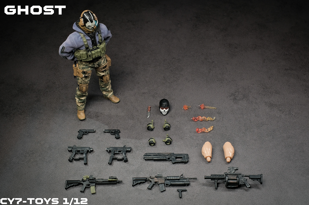 CY7-TOYS 1/12 GHOST