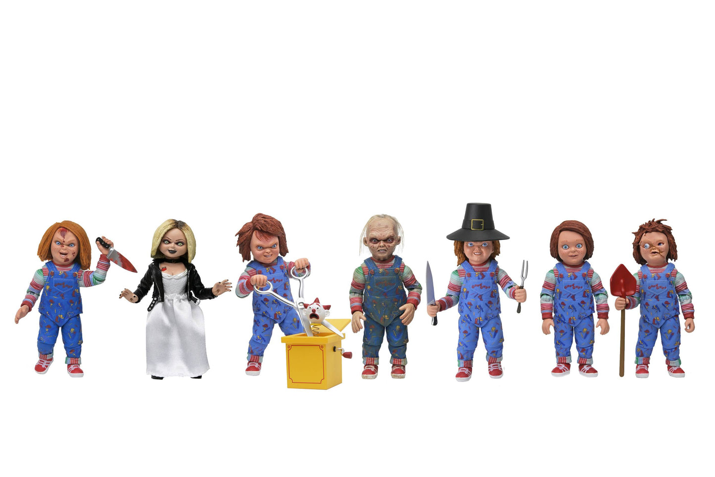 Child's Play 2/Chucky (TV Series) - "Good Guy" 7” Scale Action Figure Blind Box (Series 2) (Set of 7)