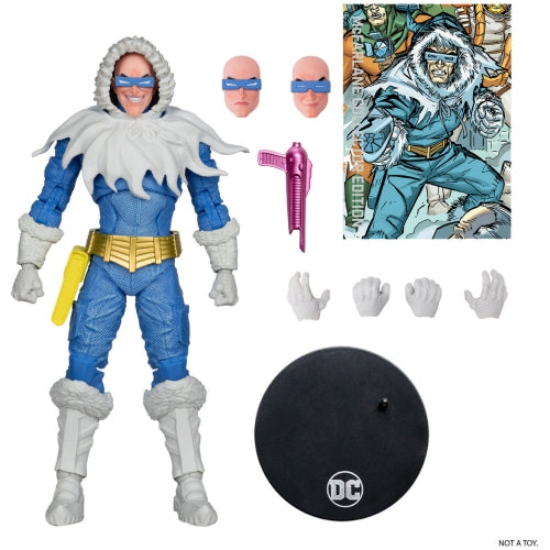 DC Multiverse Collector 7 Inch Action Figure Wave 9 - Captain Cold (The Rogues)