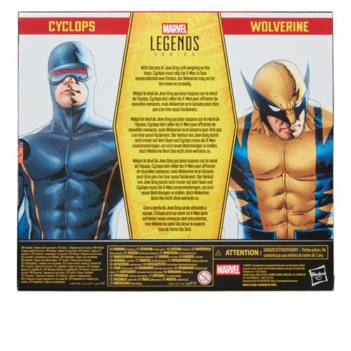 Astonishing X-Men Marvel Legends Cyclops & Wolverine 6-Inch Action Figures