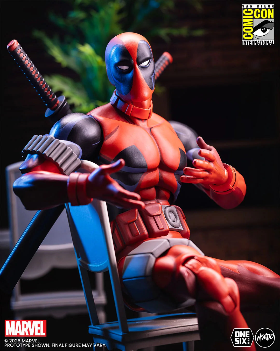 X-Men: The Animated Series - Deadpool 1/6 Scale Figure - Limited Edition