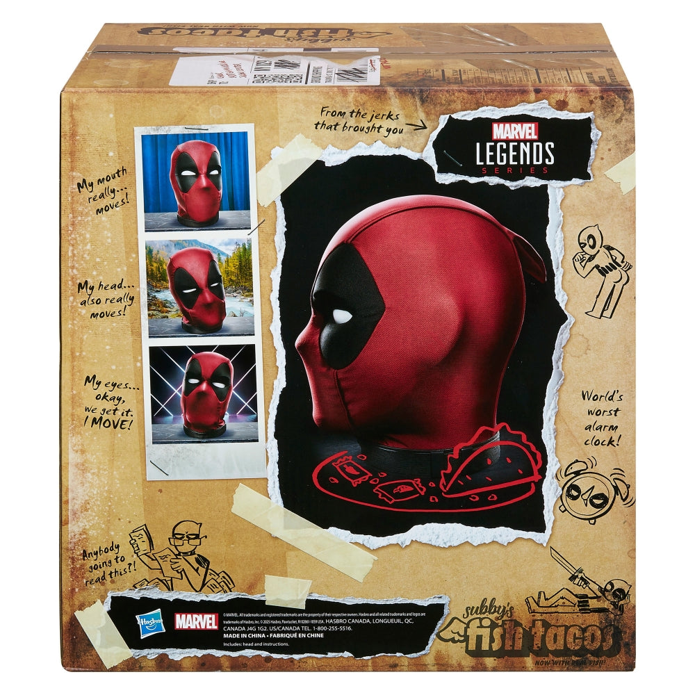 Marvel Legends Deadpool's Head Premium Interactive Head