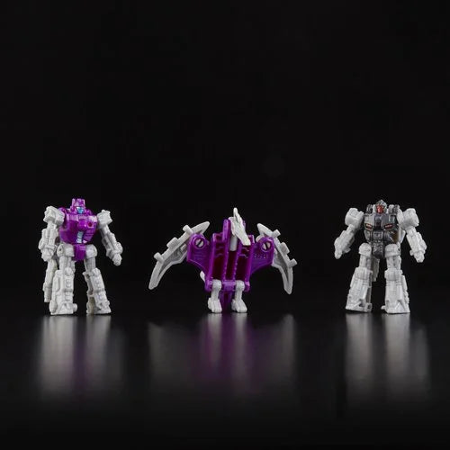 Transformers Generations War for Cybertron Siege Voyager WFC-S27 Decepticon Phantomstrike Squadron 4-Pack *Re-issue*