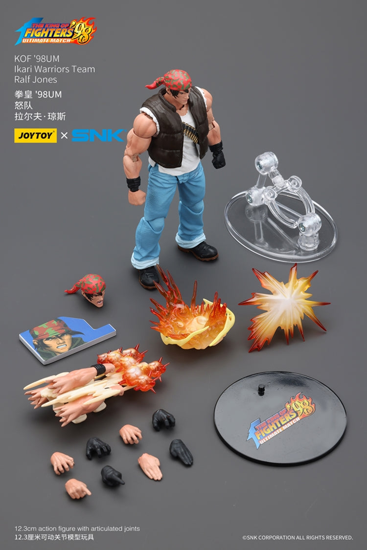 JoyToy SNK KOF'98UM Ikari Warriors Team Ralf Jones