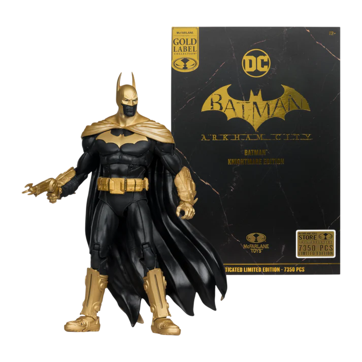 DC MULTIVERSE 7IN - BATMAN (ARKHAM CITY) KNIGHTMARE GOLD LABEL
