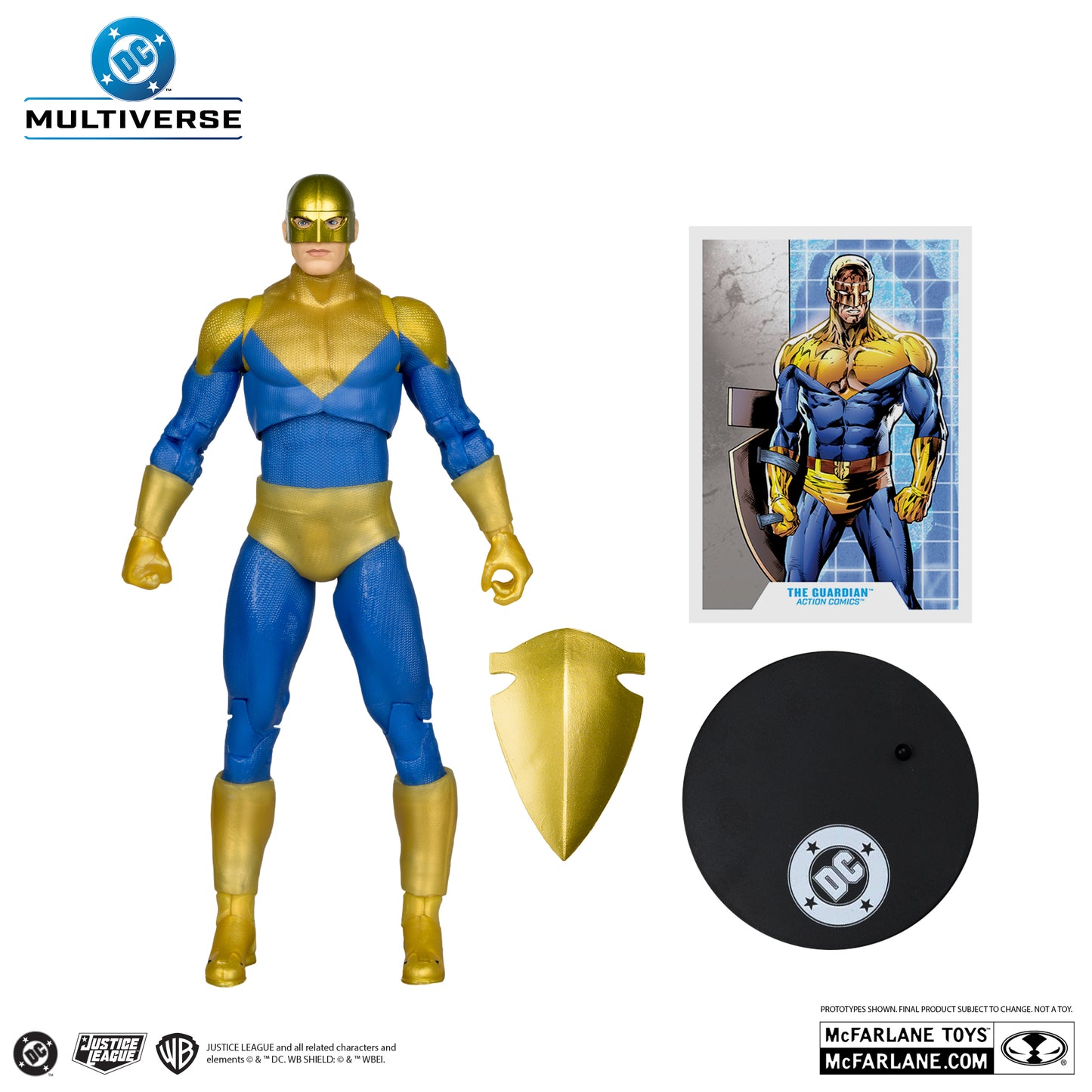 McFarlane Toys DC Multiverse Red Platinum Edition Guardian Action Figure