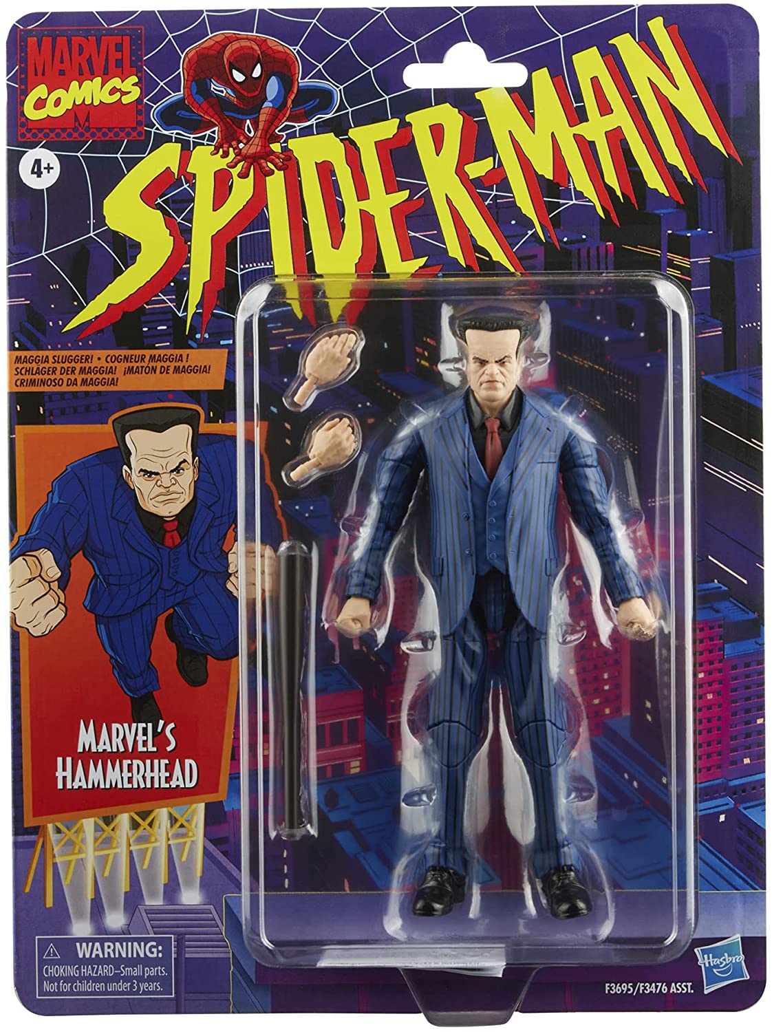 Marvel Legends Spider Man: Retro Collection Hammerhead (Retro)