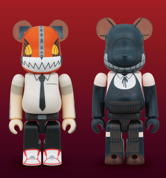BE@RBRICK Disney - Chainsaw Man & Bomb 2Pcs Set