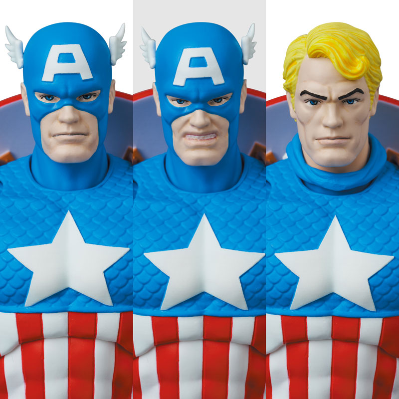 MAFEX Captain America: The First Avenger - Captain America (Comic Ver.) (Reissue)