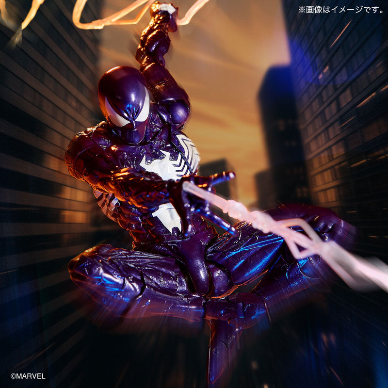 Revoltech Amazing Yamaguchi - Symbiote Spider-Man (Purple Version)