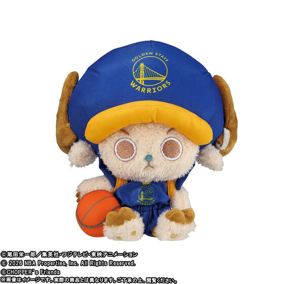 One Piece x NBA Choppers Plush - Chopper (Golden State Warriors) Limited Edition