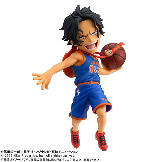 One Piece x NBA World Collectable Figure - Ace (New York Knicks) Limited Edition