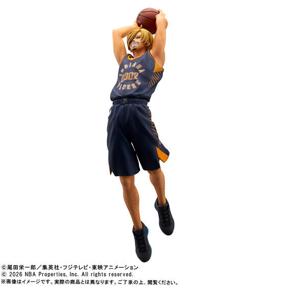 One Piece x NBA Master Stars Piece - The Sanji (Indiana Pacers Ver.) Limited Edition