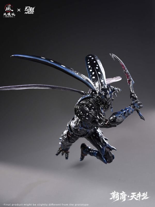 Original Character - Elytra Era: Sheath Born Longhorn Beetle Action Figure Deluxe Edition