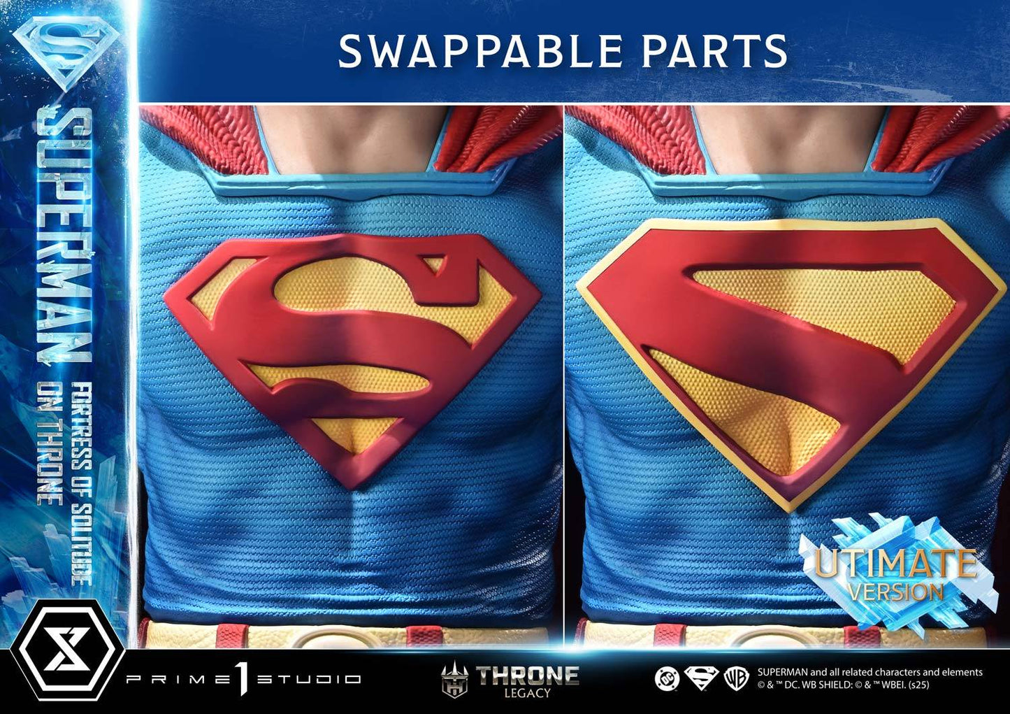 Throne Legacy - Superman: Fortress of Solitude on Throne (Design by Gabriele DellOtto) Ultimate Version