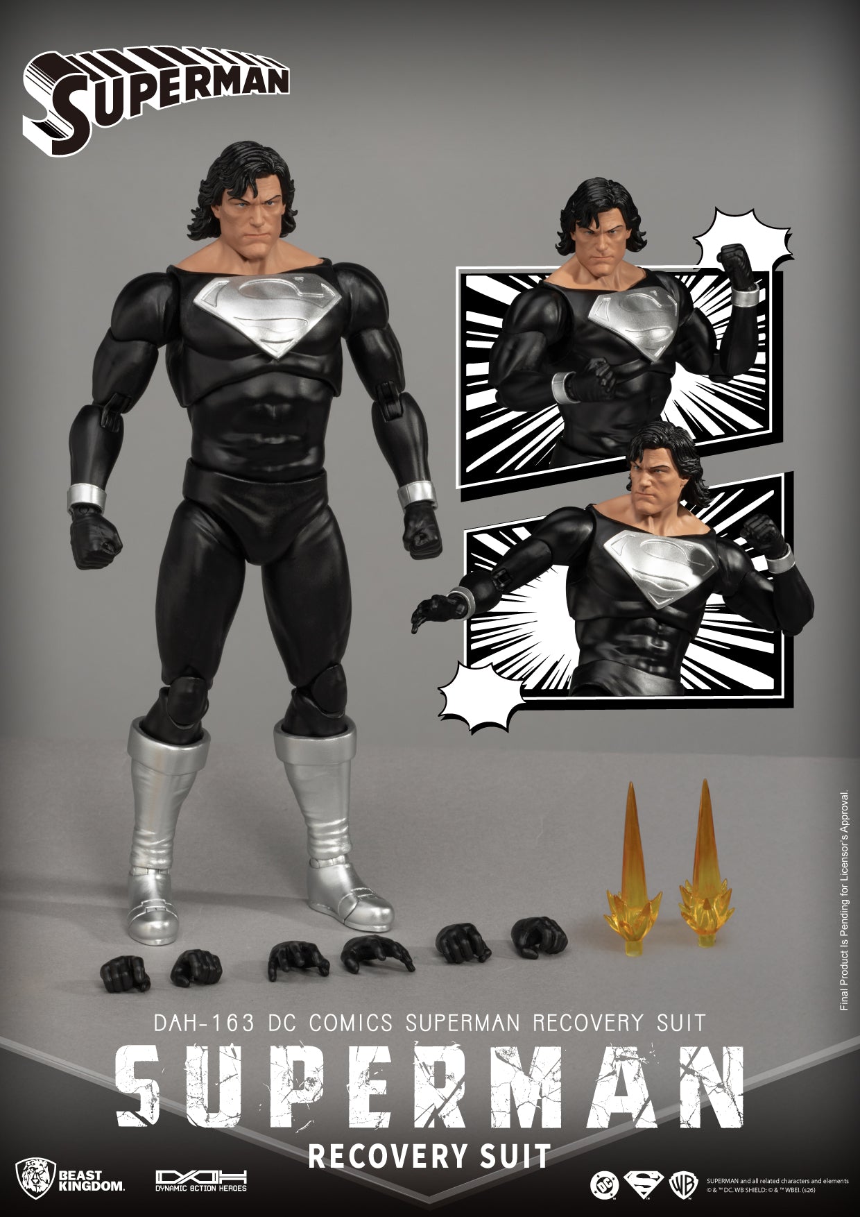 DAH-163 DC Comics Superman Recovery suit (WALMART COLLECTOR CON EXCLUSIVE)