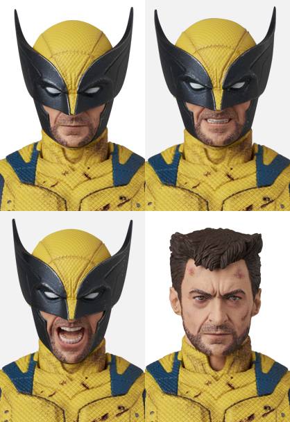 MAFEX Deadpool & Wolverine - Wolverine (Damage Ver.)