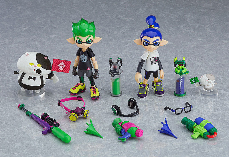 Figma Splatoon - Inkling Boys Set Deluxe Edition