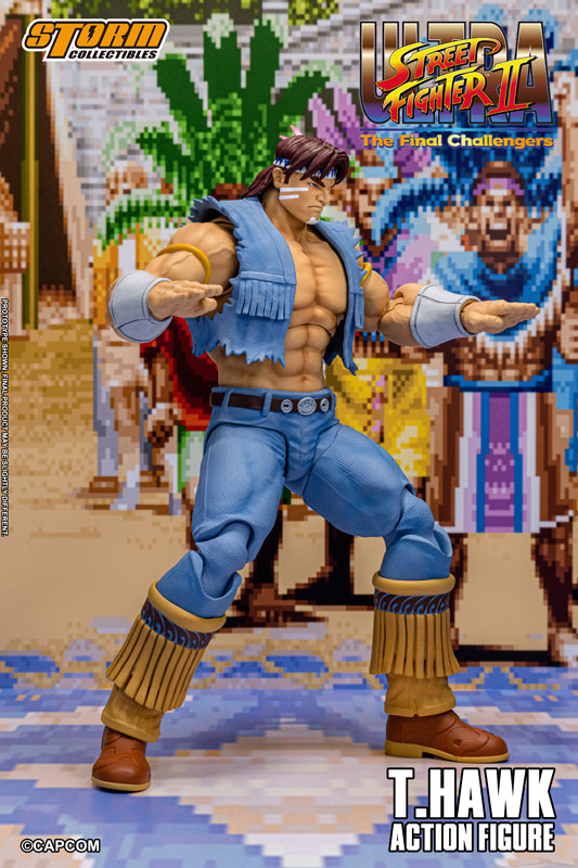 Ultra Street Fighter 2: The Final Challengers - T. Hawk Action Figure