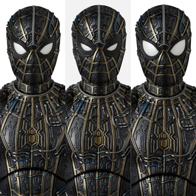 MAFEX Spider-Man: No Way Home - Spider-Man Black & Gold Suit
