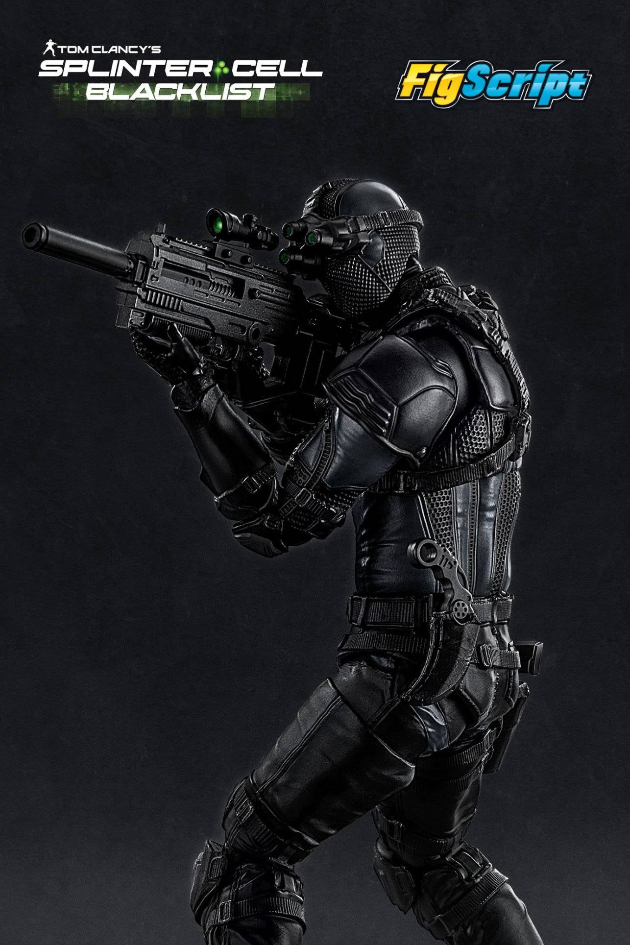 CCS TOYS FigScript Tom Clancy’s Splinter Cell Blacklist Sam Fisher