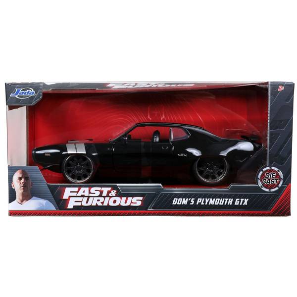 Fast Furious 8 - Doms Plymouth GTX Black