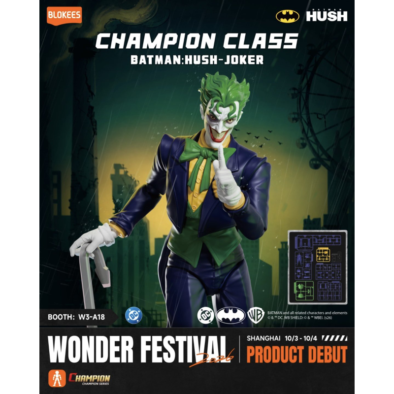 DC Comics Champion Class CC-07 - The Joker (HUSH) Plastic Kit