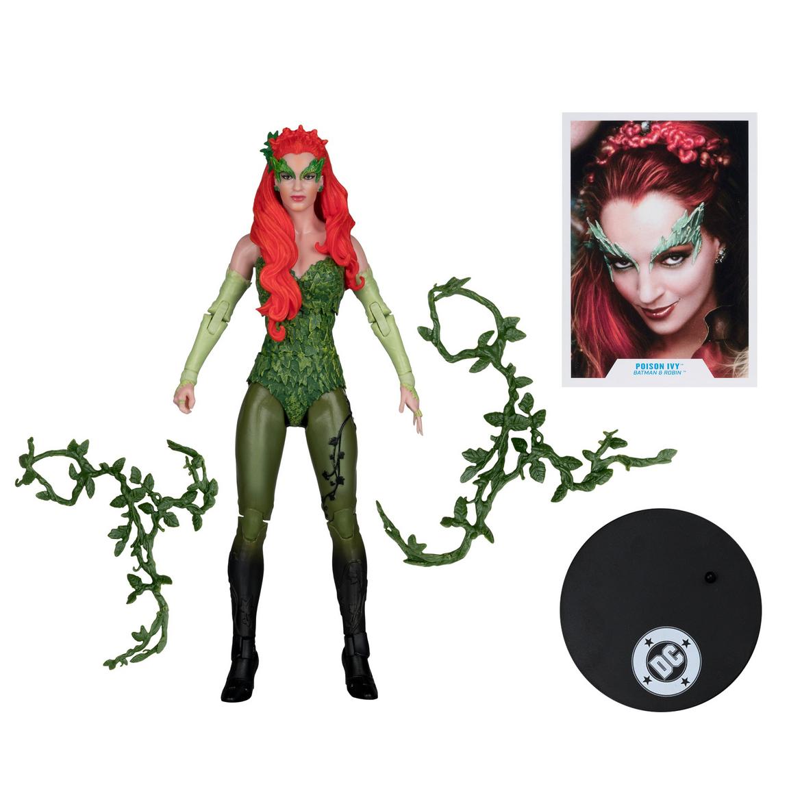 McFarlane DC Theatrical Deluxe Poison Ivy (Batman and Robin) Gold Label 7-in Action Figure