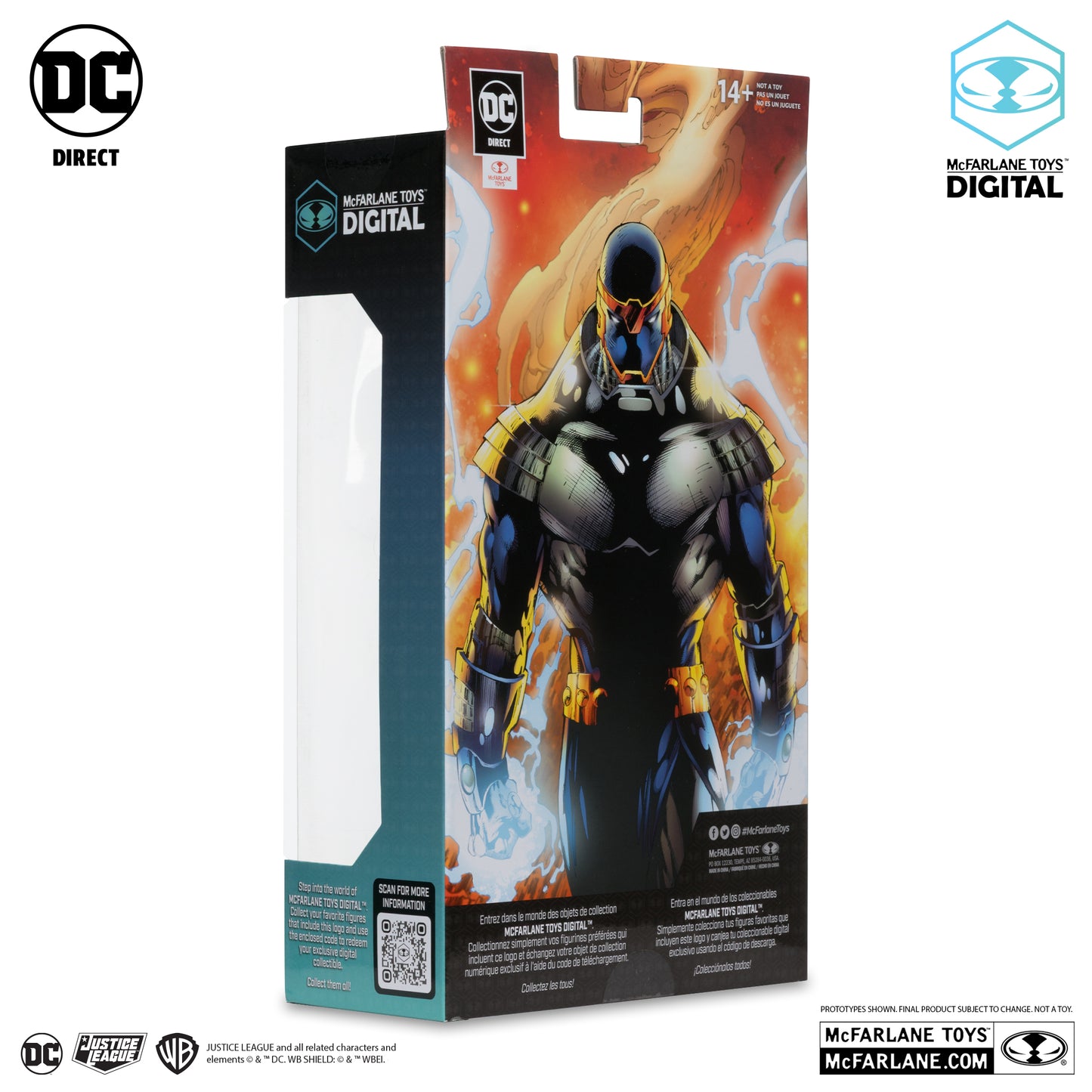 DC Direct Wave 5 Monarch DC Countdown 7-Inch Scale Action Figure with McFarlane Toys Digital Collectible