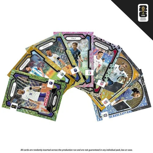 2026 Panini Prizm Monopoly FIFA World Cup 2026™ Trading Card Box (Blaster)