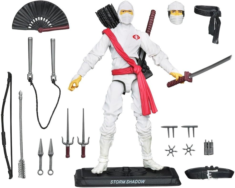 G.I. Joe 30th Anniversary 3 3/4 Inch Renegades Action Figure Storm Shadow Cobra Ninja 2011 **Factory sealed** (Copy)