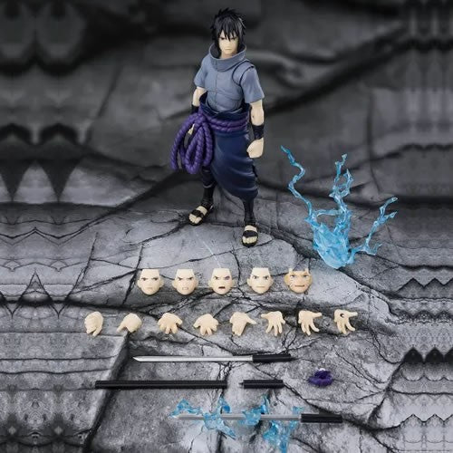 S.H.Figuarts Figures - Naruto - Sasuke Uchiha (Solitary Shinobi) *Reissue*