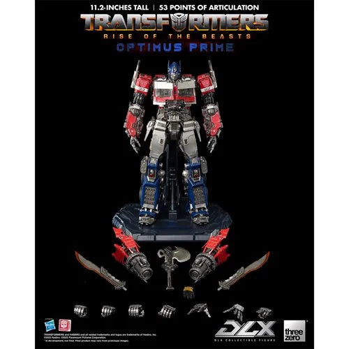 Transformers: Rise of the Beasts Optimus Prime DLX Action Figure