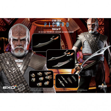 Star Trek: Picard - Worf Hyper Realistic Action Figure