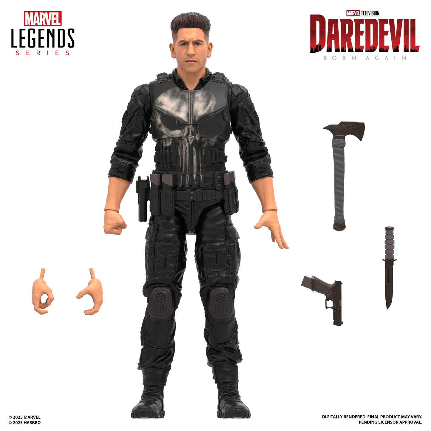 Marvel Legends Series Daredevil: Born Again Punisher Action Figure