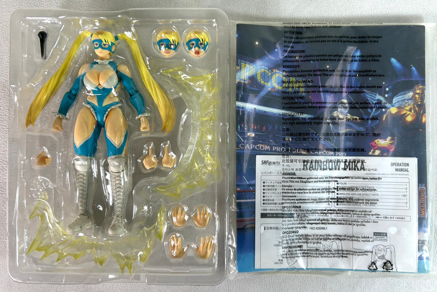 S.H. Figuarts Street Fighter V - Rainbow Mika TamashiWeb Exclusive