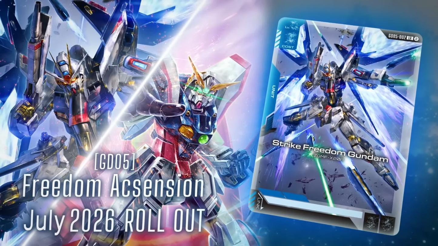 GUNDAM CG GD-05 FREEDOM ASCENSION BOOSTER BOX