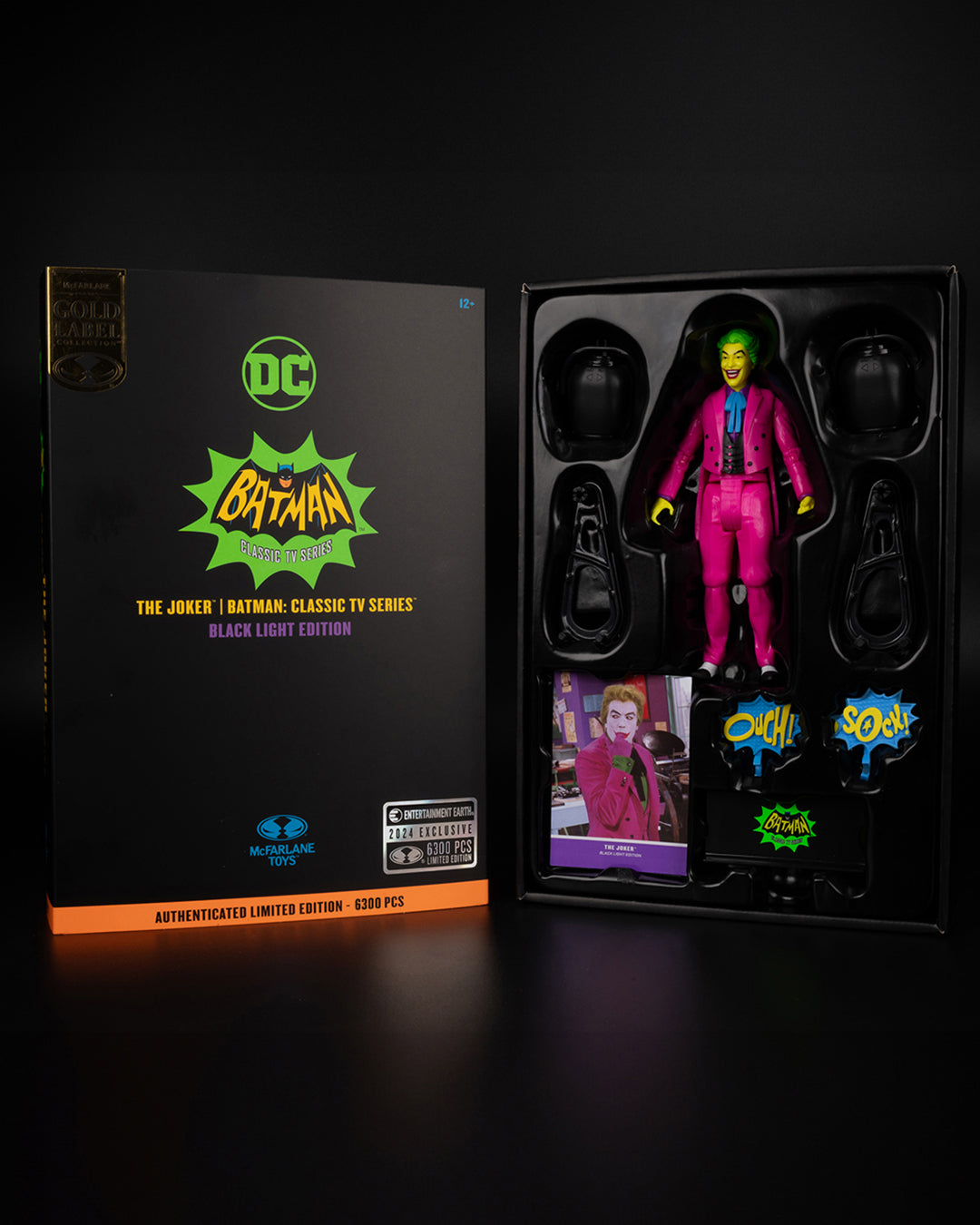 DC MULTIVERSE - BM66 THE JOKER (BLACK LIGHT) (GOLD LABEL)